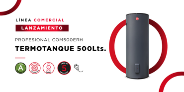 Termotanque de 500 litros de Rheem: solución profesional para alta demanda de agua caliente